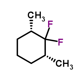 Cyclohexane, 1,1-difluoro-2,6-dimethyl-, cis- (9CI) picture