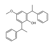 4-methoxy-2,6-bis(1-phenylethyl)phenol结构式