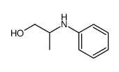 N-(hydroxy-2-propyl)aniline结构式