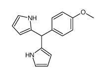 2-[(4-methoxyphenyl)-(1H-pyrrol-2-yl)methyl]-1H-pyrrole Structure