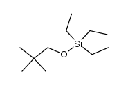 triethyl(neopentyloxy)silane结构式