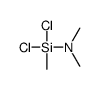 N-[dichloro(methyl)silyl]-N-methylmethanamine结构式