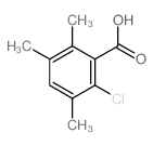 Benzoic acid,2-chloro-3,5,6-trimethyl- Structure