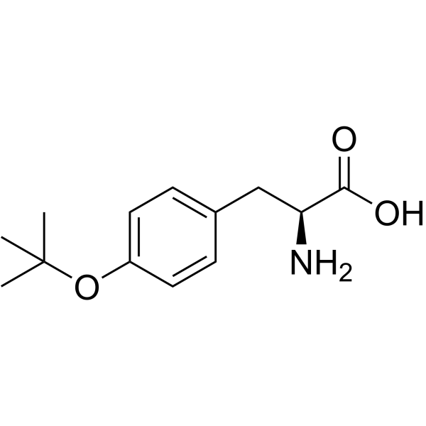 O-叔丁基-L-酪氨酸结构式