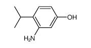 Phenol, 3-amino-4-(1-methylethyl)- (9CI) picture