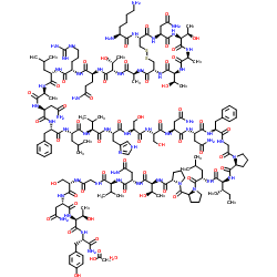 醋酸普兰林肽结构式
