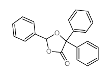 2,5,5-triphenyl-1,3-dioxolan-4-one结构式