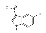 5-Chloro-3-nitroindole Structure