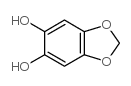 5,6-二羟基-1,3-苯并间二氧杂环戊烯结构式