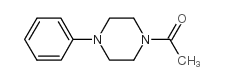 1-(4-苯基哌嗪-1-基)乙酮结构式