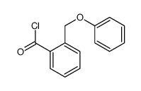 2-(苯氧基甲基)苯甲酰氯结构式