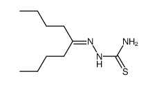 5-nonanone thiosemicarbazone Structure