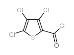 3,4,5-trichlorothiophene-2-carbonyl chloride Structure