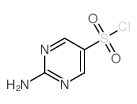 2-Aminopyrimidine-5-sulfonyl chloride结构式