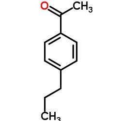 4-正丙基苯乙酮结构式