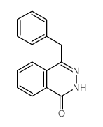 4-BENZYL-1(2H)-PHTHALAZINONE结构式