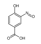 4-hydroxy-3-nitrosobenzoic acid结构式