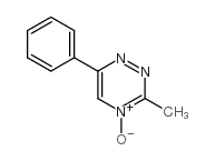 3-甲基-6-苯基-1,2,4-三嗪 4-氧化物结构式