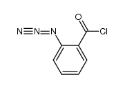 o-azidobenzoylchloride Structure