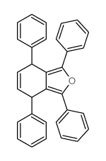 1,3,4,7-tetraphenyl-4,7-dihydroisobenzofuran structure