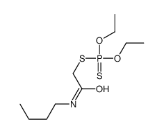 N-butyl-2-diethoxyphosphinothioylsulfanylacetamide结构式