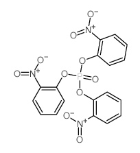 Phosphoric acid,tris(2-nitrophenyl) ester结构式