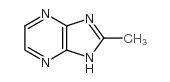 2-甲基-1H-咪唑并[4,5-b]吡嗪结构式