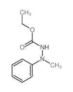 ethyl N-(methyl-phenyl-amino)carbamate结构式