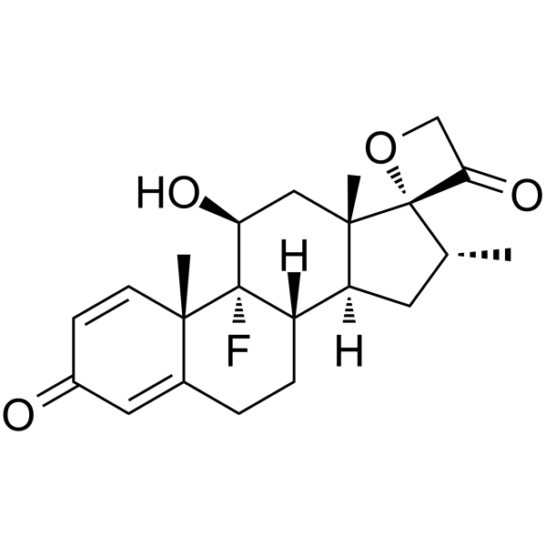 dexamethasone oxetanone Structure