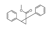 methyl (1R,2S)-1,2-diphenylcyclopropane-1-carboxylate Structure