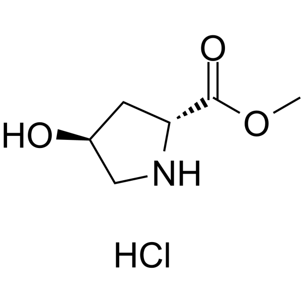 反式-4-羟基-L-脯氨酸甲酯盐酸盐图片
