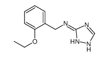 N-(2-Ethoxybenzyl)-1H-1,2,4-triazol-5-amine Structure
