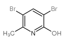 3,5-Dibromo-6-methylpyridin-2-ol structure