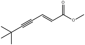 Methyl (E)-6,6-diMethylhept-2-en-4-ynoate结构式