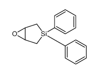 3,3-diphenyl-6-oxa-3-silabicyclo[3.1.0]hexane Structure