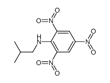 N-isobutyl-2,4,6-trinitro-aniline Structure