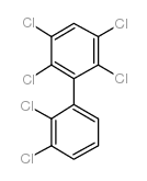 2,2',3,3',5,6-Hexachlorobiphenyl Structure