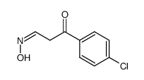 (Z)-3-(4-chlorophenyl)-3-oxopropanal oxime结构式