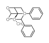 (4R)-2-methyl-4,9-diphenyl-3,5,8,10-tetraoxabicyclo[4.4.0]decane结构式