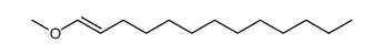 1-methoxytridec-1-ene结构式