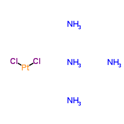 TETRAAMINEPLATINIUM (II) CHLORIDE结构式
