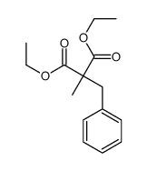 diethyl 2-benzyl-2-methylpropanedioate Structure