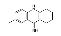 7-methyl-1,2,3,4-tetrahydroacridin-9-amine结构式