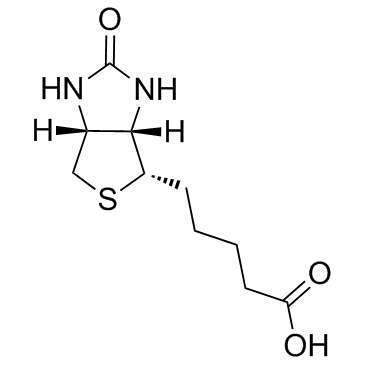 D-Biotin structure