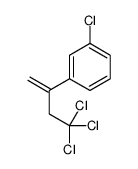 1-chloro-3-(4,4,4-trichlorobut-1-en-2-yl)benzene结构式