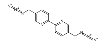 5-(azidomethyl)-2-[5-(azidomethyl)pyridin-2-yl]pyridine Structure