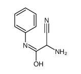 2-氨基-2-氰基-N-苯乙酰胺结构式