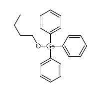 butoxy(triphenyl)germane Structure