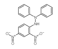 Hydrazine,2-(2,4-dinitrophenyl)-1,1-diphenyl- picture