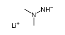 lithium dimethylhydrazide Structure